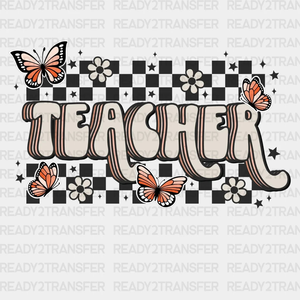 Chess Effect Teacher Dtf Transfer