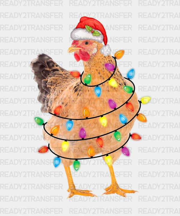 CHICKEN LIGHTS DTF Transfer