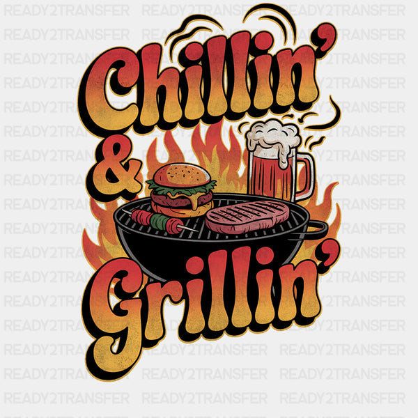 Chillin' & Grillin' - BBQ DTF Transfers