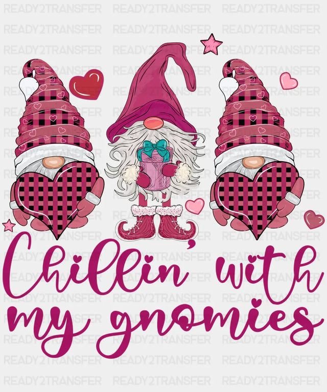 Chillin With My Baby Gnomies Dtf Transfer