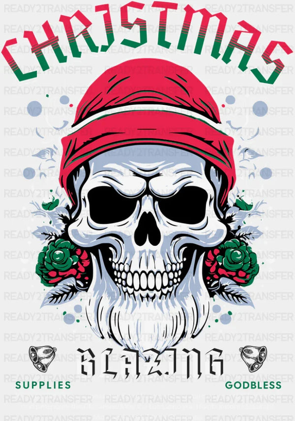 Christmas Blazing - Christmas DTF Transfer