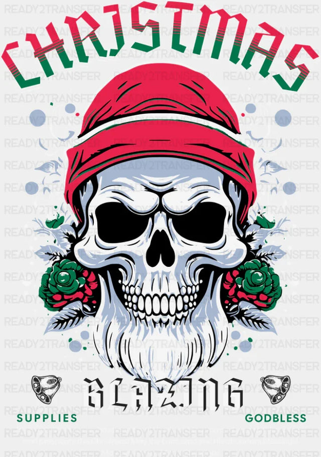 Christmas Blazing - Christmas DTF Transfer