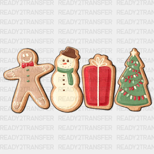 Christmas Cookies DTF Transfer