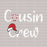 Christmas Cousin Crew DTF Transfer ready2transfer