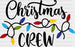 Christmas Crew DTF Transfer ready2transfer Black