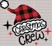 Christmas Crew Hat DTF Transfer ready2transfer Black