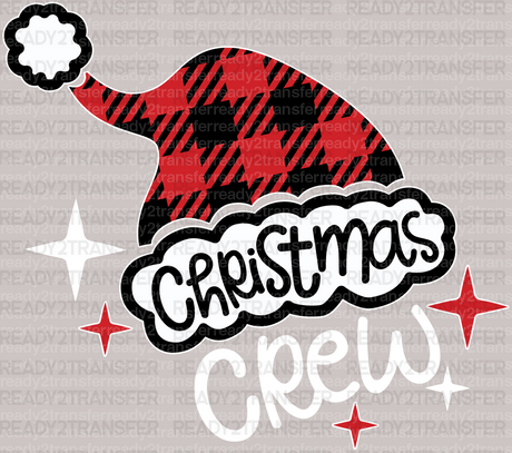 Christmas Crew Hat DTF Transfer - ready2transfer