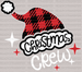 Christmas Crew Hat DTF Transfer ready2transfer White