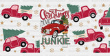 Christmas Movie Junkie - Cup Wrap Uv Sticker Permanent Dtf Decal