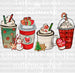 Christmas Movies DTF Transfer ready2transfer White