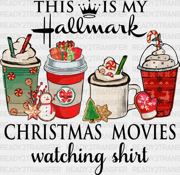 Christmas Movies DTF Transfer