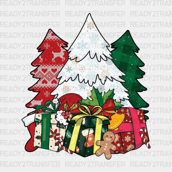Christmas Packages DTF Transfer