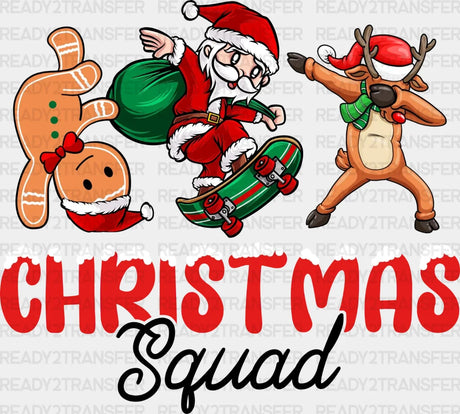 Christmas Squad Dtf Transfer