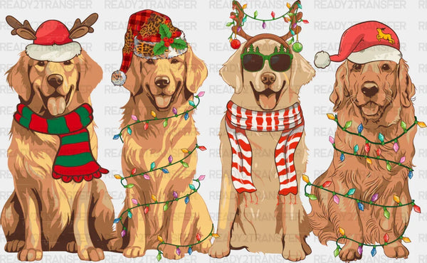 CHRISTMAS SWEET DOGS DTF Transfer