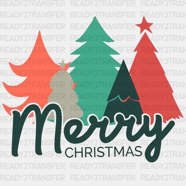 CHRISTMAS TREES DTF Transfer