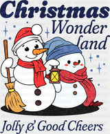 Christmas Wonderland Jolly & Good Cheers - Christmas DTF Transfer