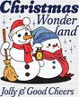Christmas Wonderland Jolly & Good Cheers - Christmas DTF Transfer