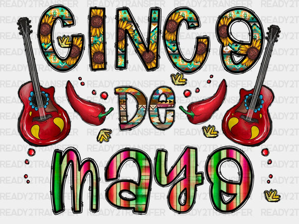 Cinco De Mayo 5 DTF Transfer