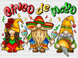 Cinco De Mayo Cute Gnomies DTF Transfer