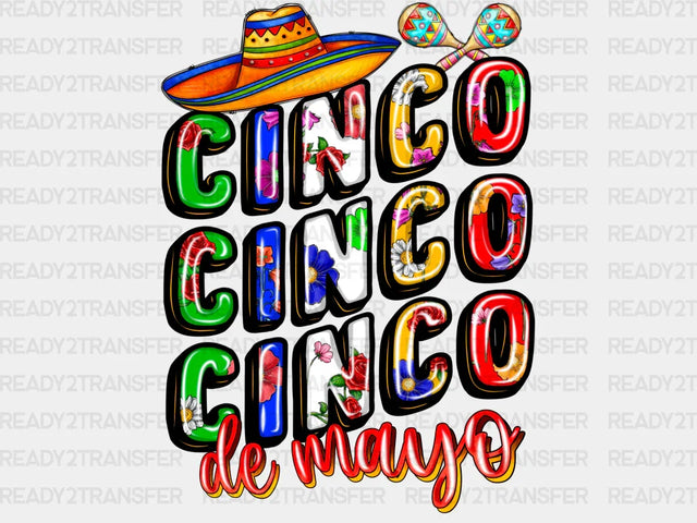 Cinco Cinco De Mayo Mayo DTF Transfer