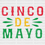 Cinco De Mayo Simple DTF Transfer