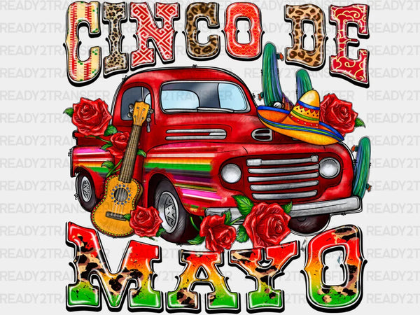 Cinco De Mayo Truck 2 DTF Transfer