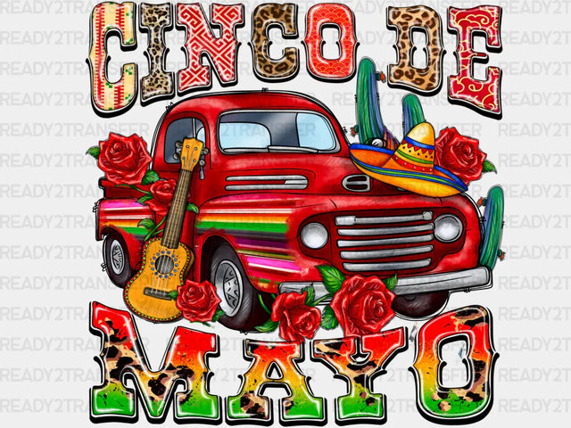Cinco De Mayo Truck 2 DTF Transfer