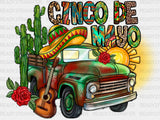 Cinco De Mayo Truck DTF Transfer