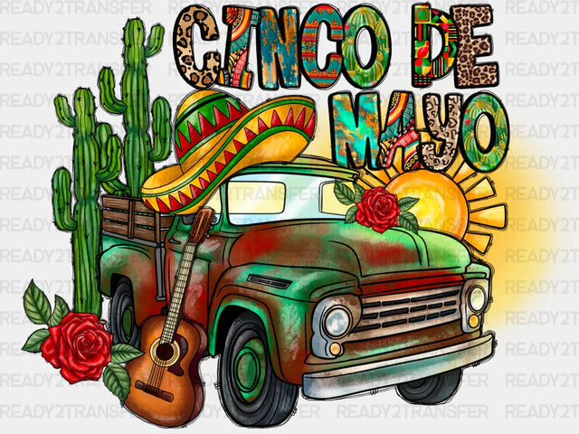 Cinco De Mayo Truck DTF Transfer