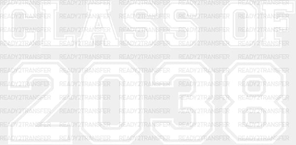 CLASS OF 2038 DTF Transfer