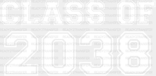 Class Of 2038 Dtf Transfer