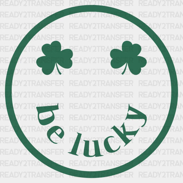 Clover Be Lucky Smiley DTF Transfer