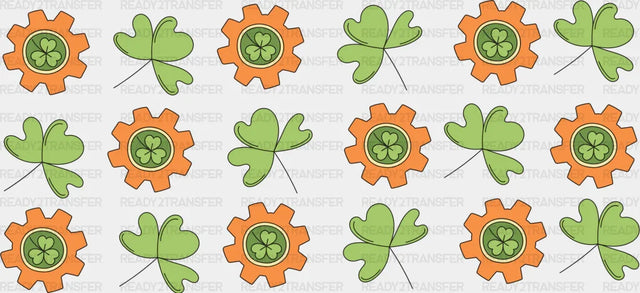 Clover Gear - St Patrick Cup Wrap Uv Sticker Permanent Dtf Decal