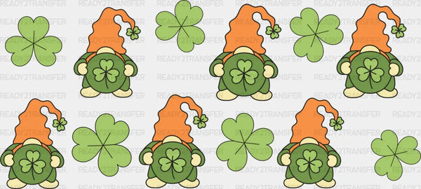 Clover Gnomes - St Patrick Cup Wrap UV Sticker Permanent UV DTF Decal