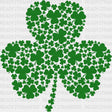 Clover St. Patrick’s Day Dtf Heat Transfer Saint Patricks Design St Paddys