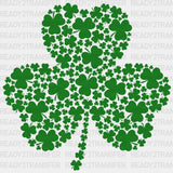 Clover St. Patrick’s Day Dtf Heat Transfer Saint Patricks Design St Paddys