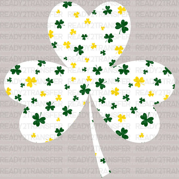 CLOVERS IN CLOVER DTF Transfer