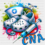 CNA Shoes - CNA DTF Transfers ready2transfer Dark Color Design (See Imaging)