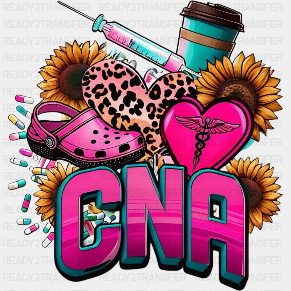CNA Sunflowers & Hearts - CNA DTF Transfers ready2transfer