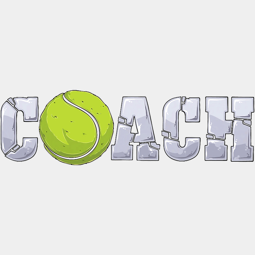 Coach - Tennis DTF Transfers ready2transfer Light Color Design (See Imaging)