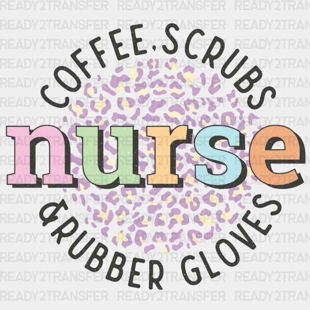 COFFEE CRUBS AND RUBBER GLOVES DTF Transfer ready2transfer