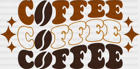 Coffee Design - Iron On Dtf Transfer