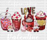 Coffee Is My Love Valentine Dtf Transfer