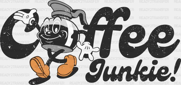 Coffee Junkie - Coffee DTF Transfer