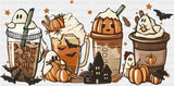 Coffees - Halloween DTF Transfer