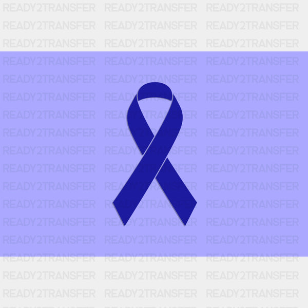 Colon Cancer Awareness Flag - Cancer Awareness DTF Transfers
