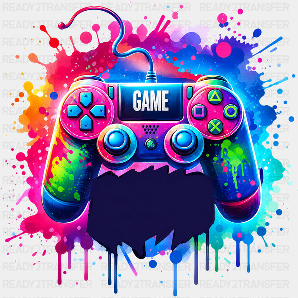 Colorful Controller - Video Games DTF Transfers