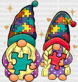 Colorful Dwarf Puzzle DTF Transfer ready2transfer