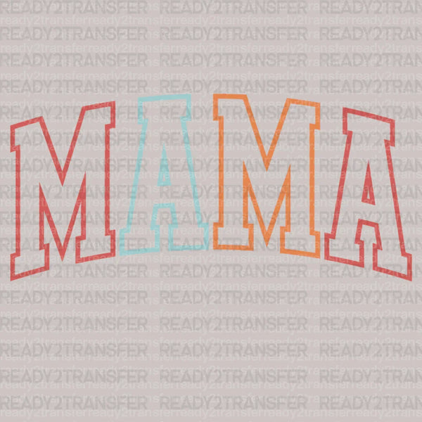 Colorful Mama DTF Transfer