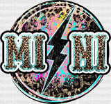 Colorful Rock’n Roll Mi Ni Dtf Transfer